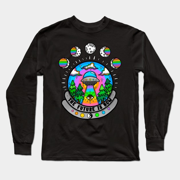 The future is now Long Sleeve T-Shirt by Thisuniquevibe